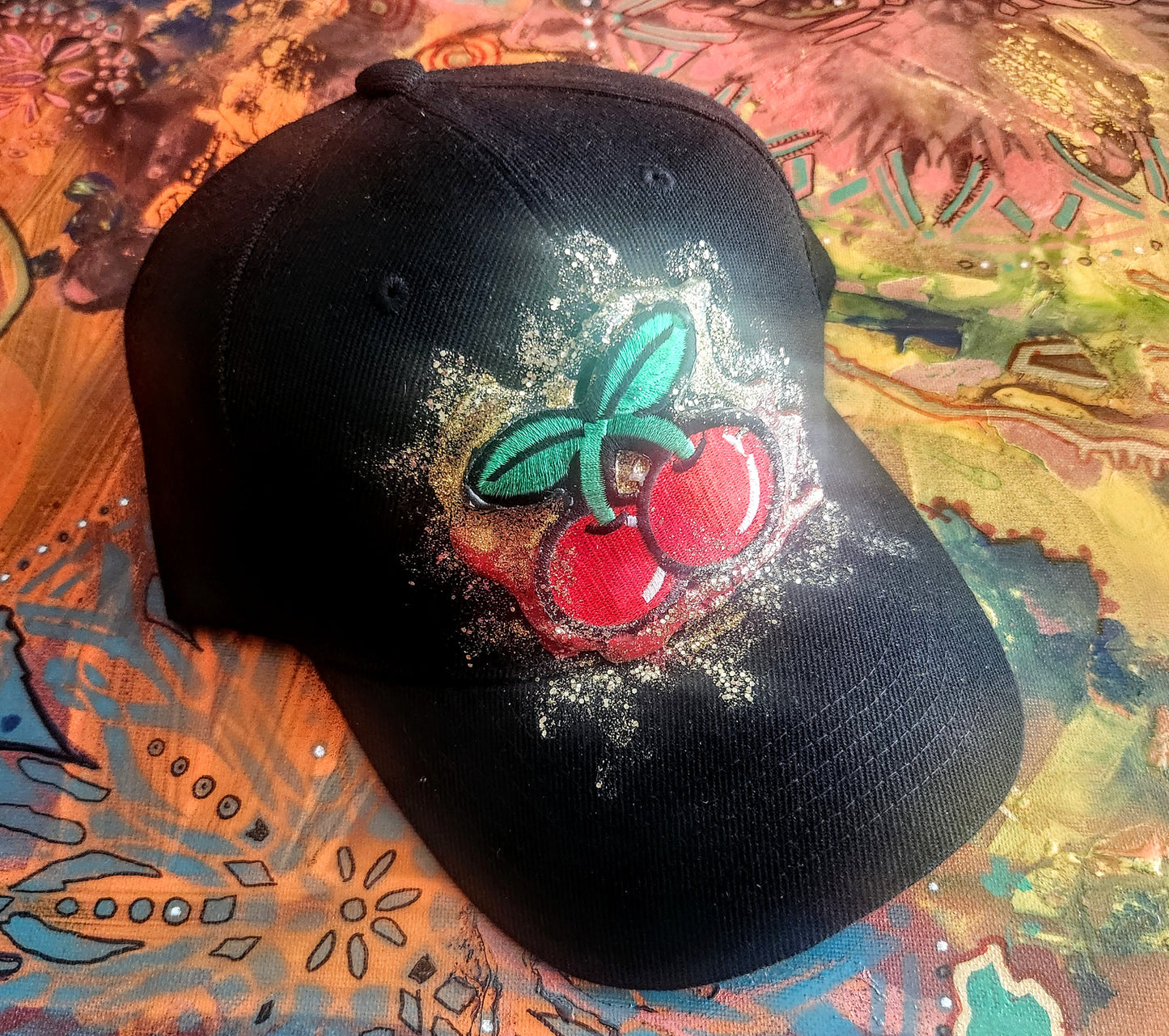 "Big Cherry" Black Hat-URBAN Fresh