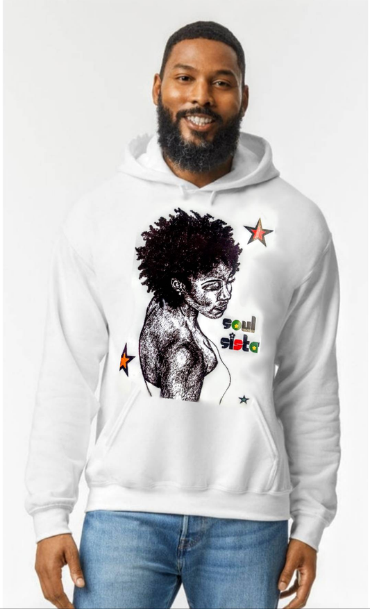 "Soul Sista" Font Fashion Tee- URBAN Fresh Tee's