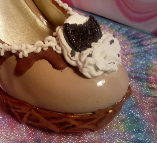 🍪Cookies N' Creme Ice Cream Cone Heel-                       URBAN Fresh Shoez          CakeShoesByMaya