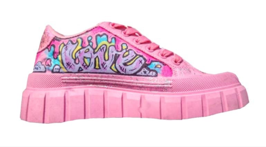 "LoVE KicKz"Skate Fashion Sneaker- URBAN Fresh Shoez