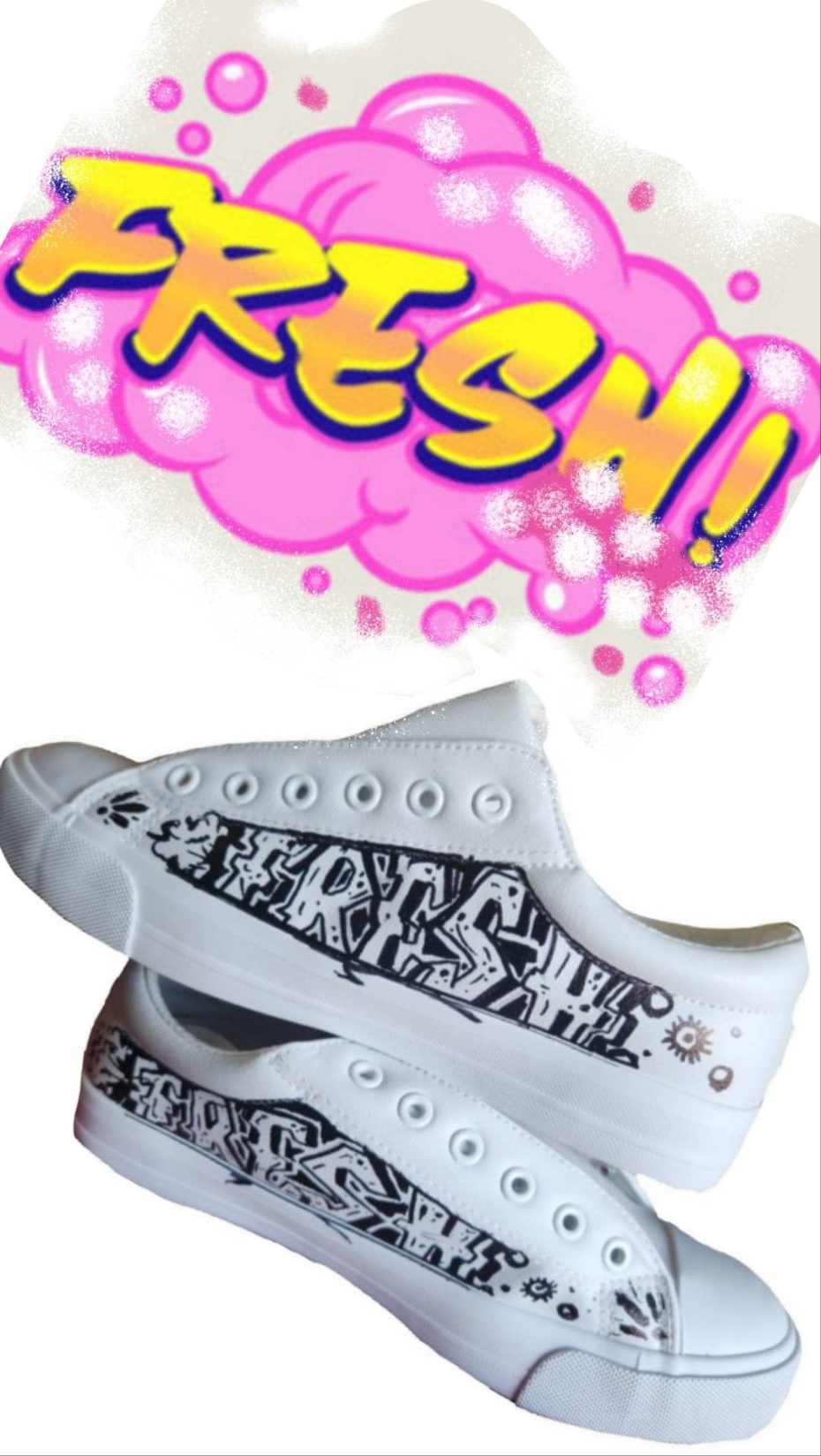 "Fresh"Skate Fashion Sneaker- URBAN Fresh Shoez