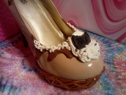 🍪Cookies N' Creme Ice Cream Cone Heel-                       URBAN Fresh Shoez          CakeShoesByMaya