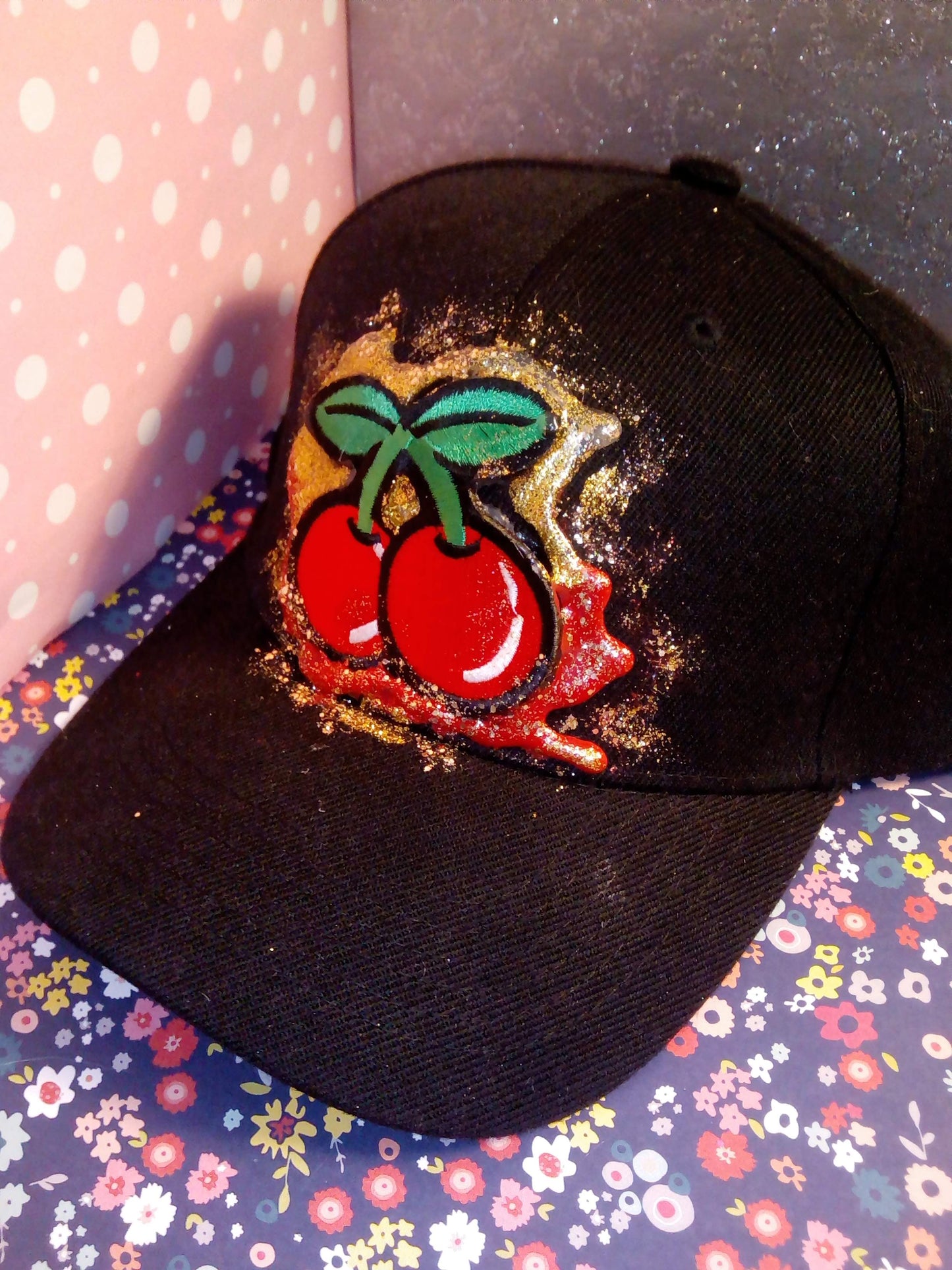 "Big Cherry" Black Hat-URBAN Fresh