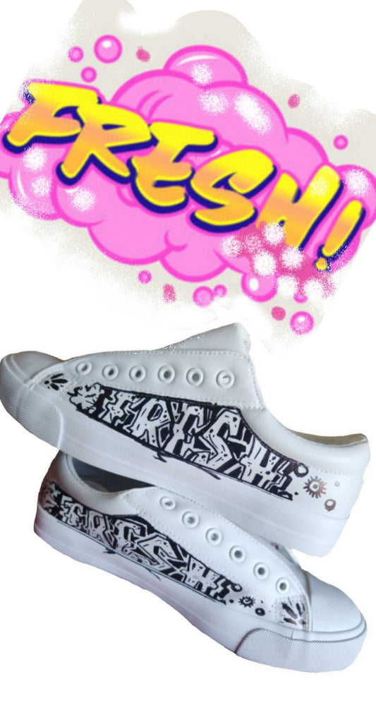 "Fresh"Skate Fashion Sneaker- URBAN Fresh Shoez
