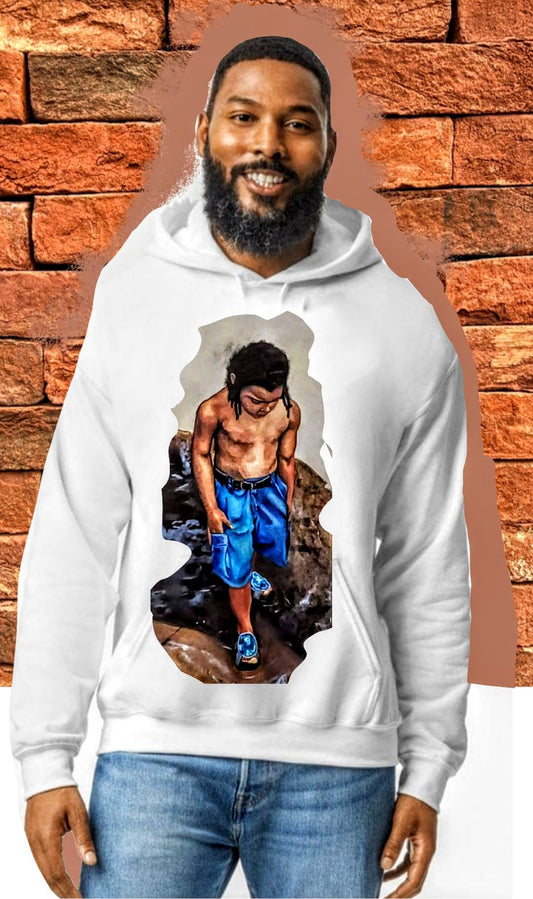 "Boy and Puddle" Sweatshirt Hoodie-URBAN Fresh Hoodiez