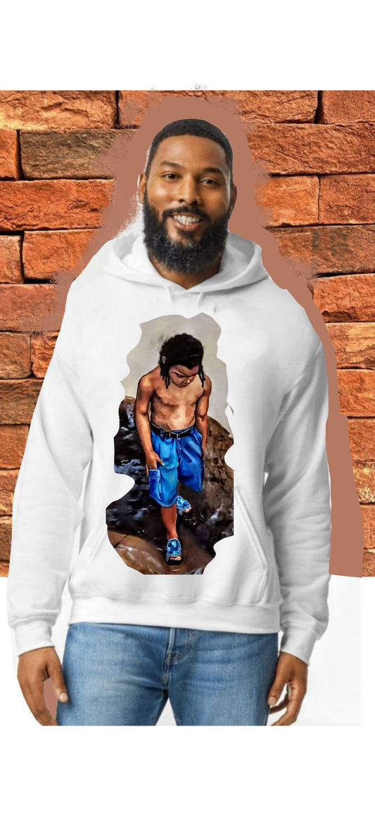 "Boy and Puddle" Sweatshirt Hoodie-URBAN Fresh Hoodiez