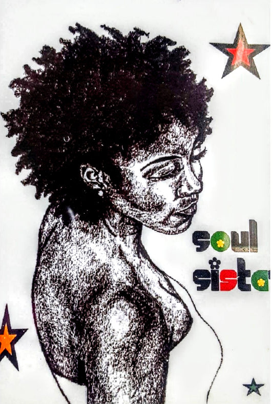 "Soul Sista" Font Fashion Tee- URBAN Fresh Tee's